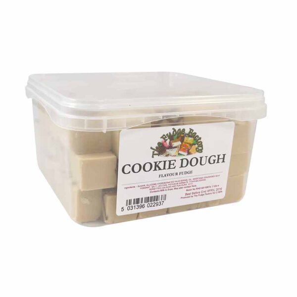 The Fudge Factory Cookie Dough Fudge Tub 2kg