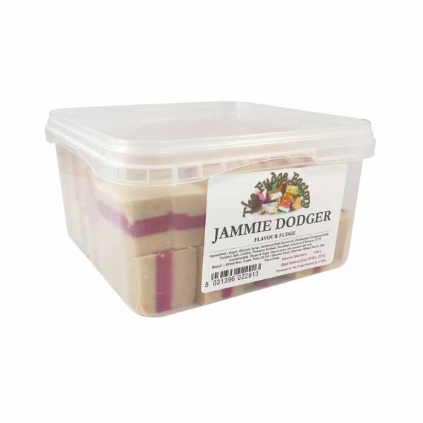 The Fudge Factory Jammie Dodger Fudge 2kg