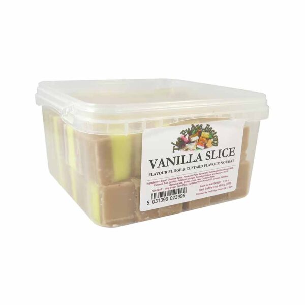 The Fudge Factory Vanilla Custard Slice Fudge 2kg