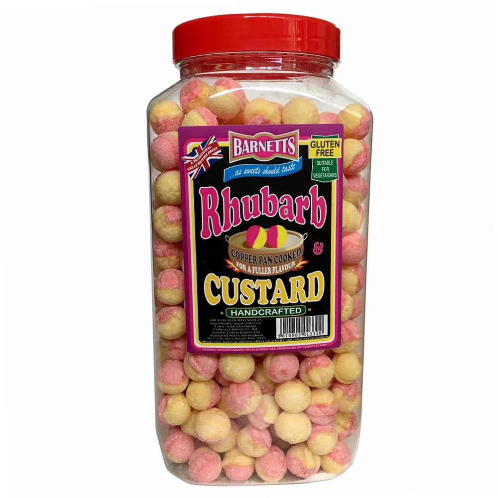 Barnetts Rhubarb & Custard 100g