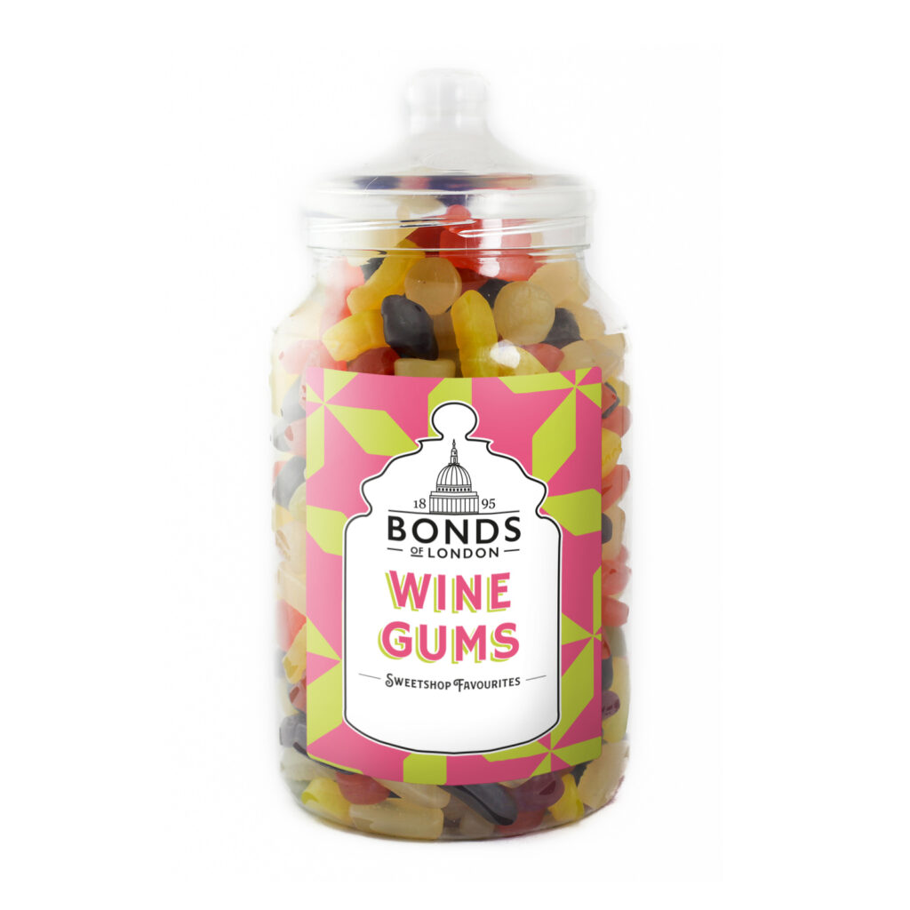 Bonds Wine Gums Jar