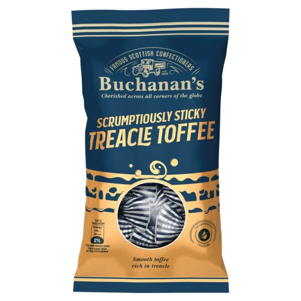 Buchanan's Scrumptiously Sticky Treacle Toffee Bag