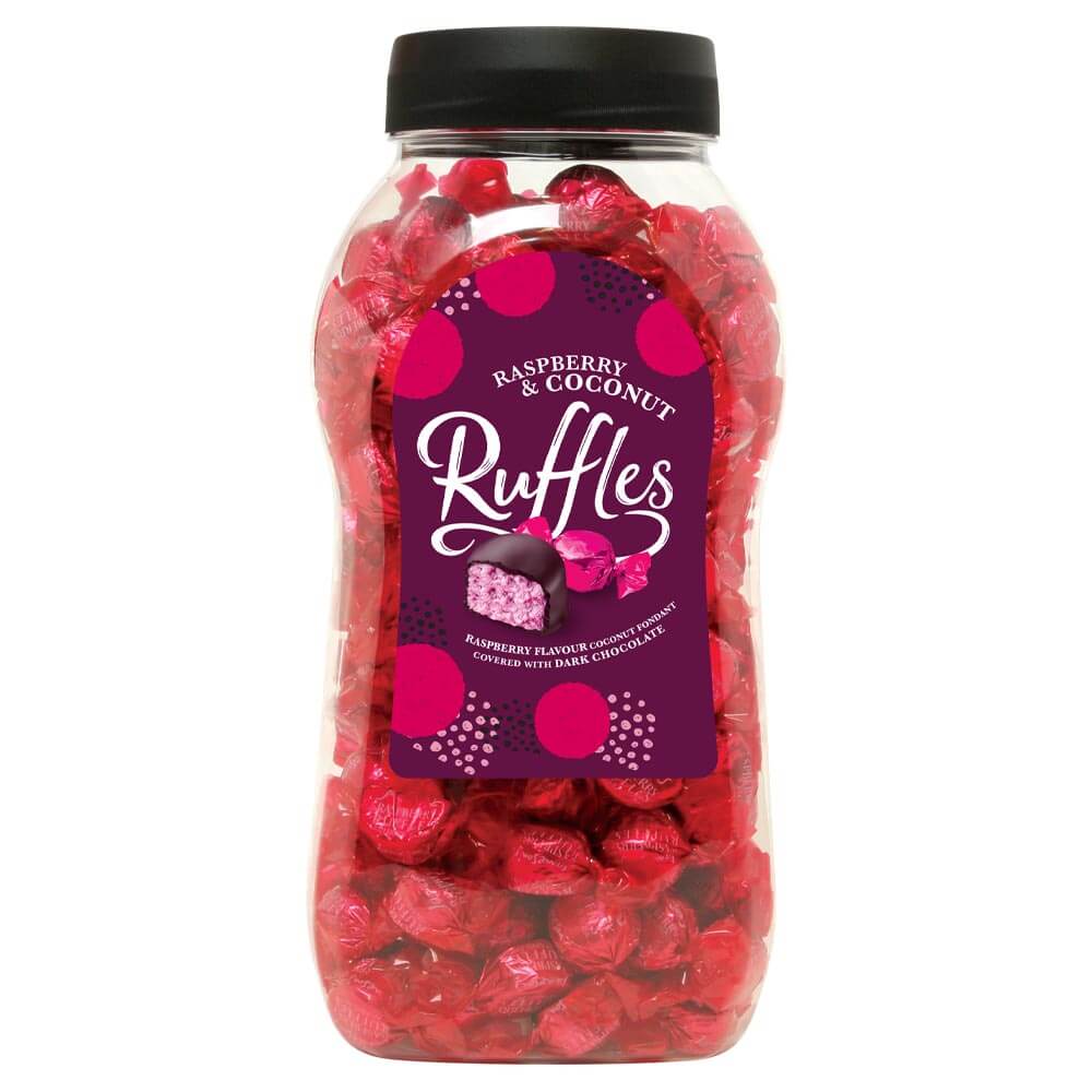 Jameson's Ruffles Raspberry & Coconut Jar