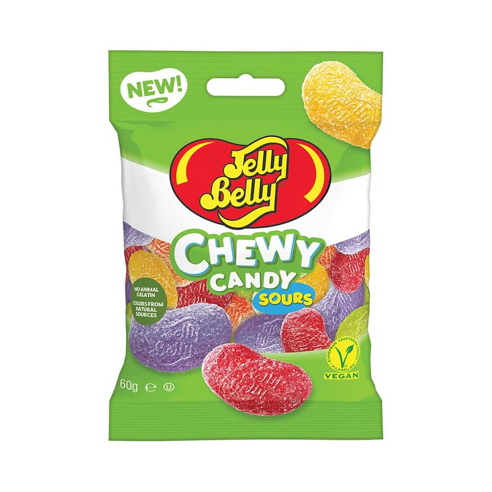 Jelly Belly Chewy Candy Sours 60g