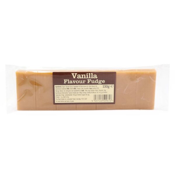 The Real Candy Co. Vanilla Fudge Bar 130g