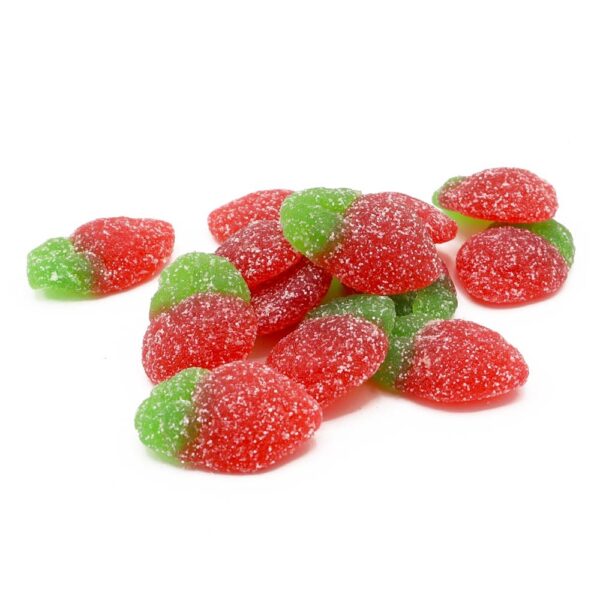 Vegan Fizzy Strawberries 100g