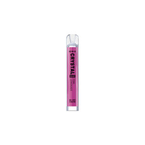 Crystal Bar Pink Lemonade standing in the center of the picture against a white background.
