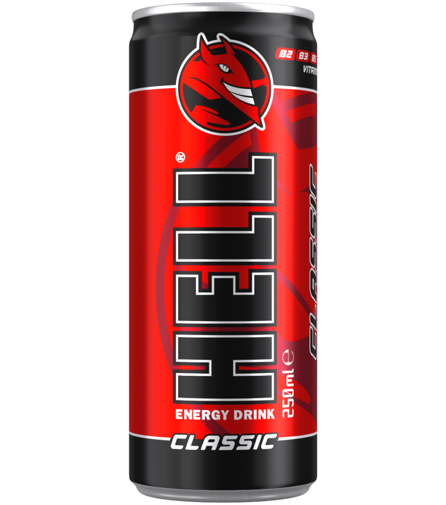 Hell Classic Energy Drink 250ml can