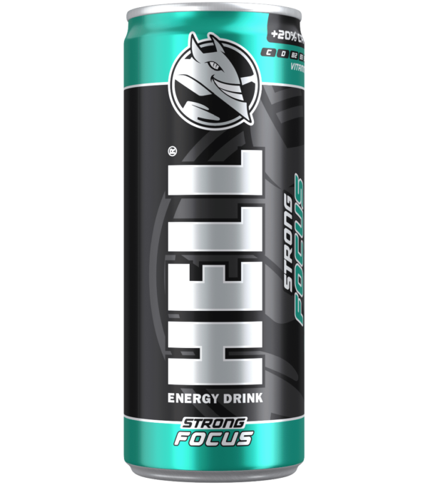 Hell Focus+ Energy Drink 250ml can