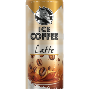 Hell Latte 250ml Ice Coffee can surrounded with the transparent background