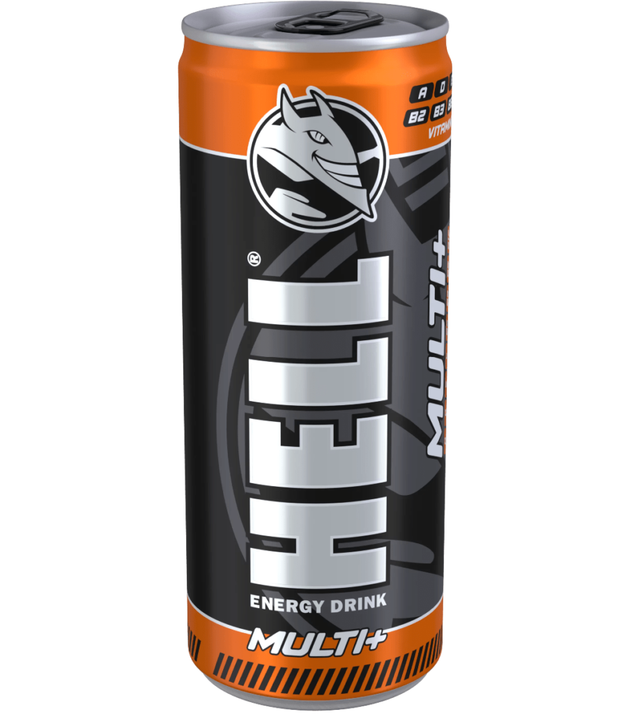Hell Multi+ Energy Drink 250ml Can