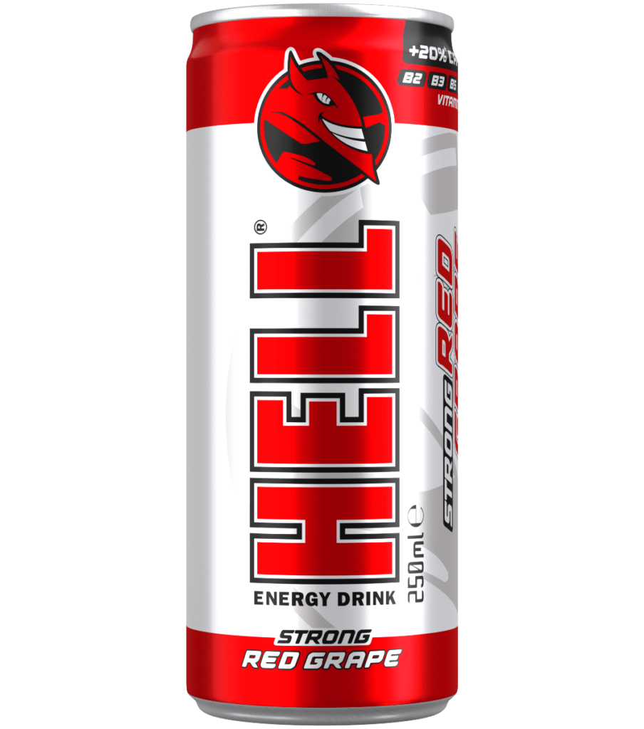 Hell Red Currant Grapefruit Energy Drink 250ml Can