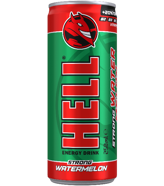 Hell Strong Watermelon Energy Drink 250ml