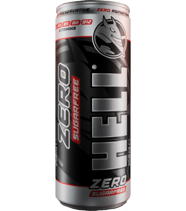 Hell Zero Energy Drink 250ml Can