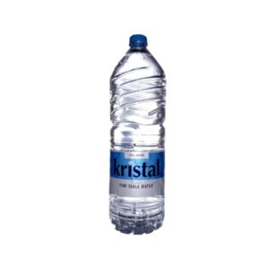 Kristal Water 2L Bottle standing vertically in the center of the image against a white background.