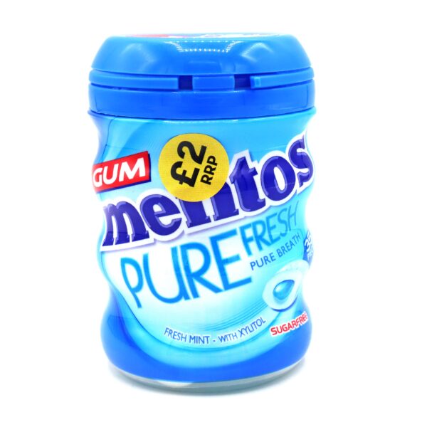 Mentos 35 Gum Pure Fresh Fresh Mint Bottle 70g