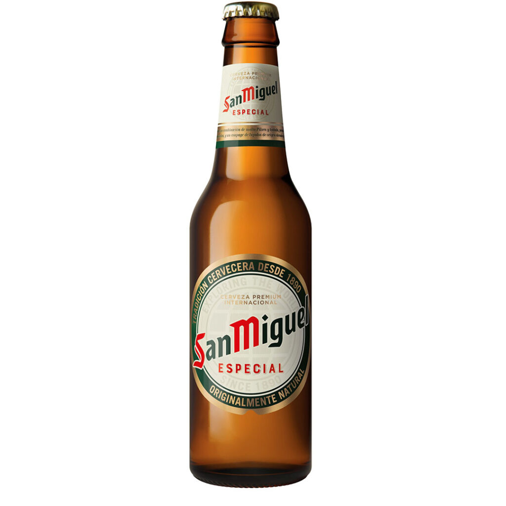 San Miguel Especial Beer Bottle