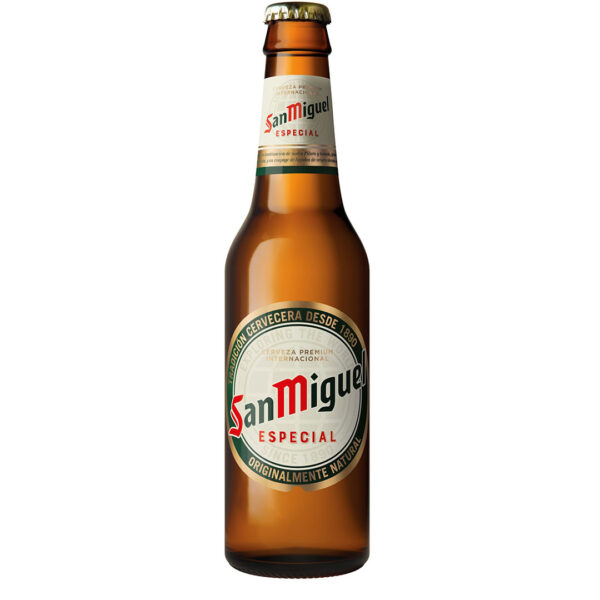 San Miguel Especial Beer Bottle