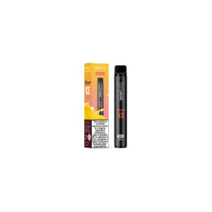 Smart 800 Mango Ice cigarette and box standing in the center of the image against a white background.