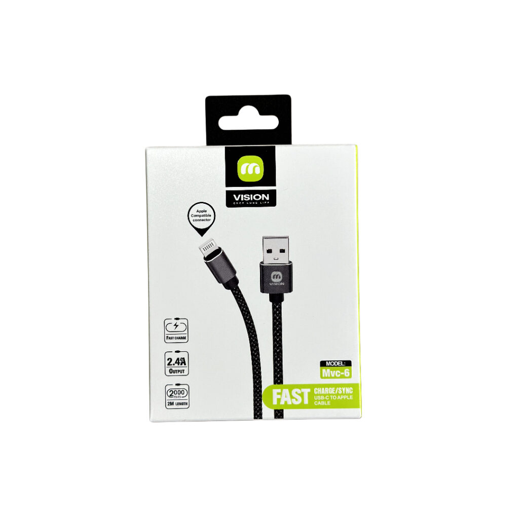 2M Tech USB To Lightning Cable