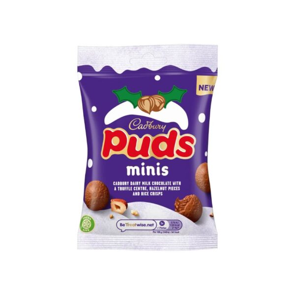 Cadbury Puds Minis Bag