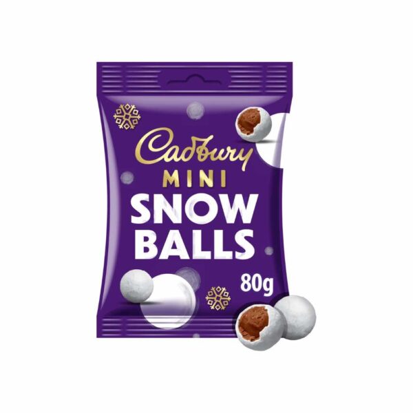 Cadbury Dairy Milk Mini Snowballs Milk Chocolate