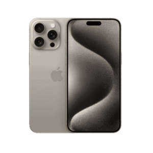 iPhone 15 standing in the center of the image, surrounded by the transparent background.