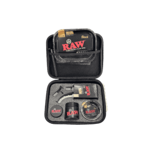 smoking kit box with the equipment.