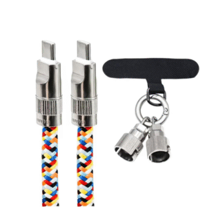 Mobile Phone Lanyard + USB-C to Lightning Cable