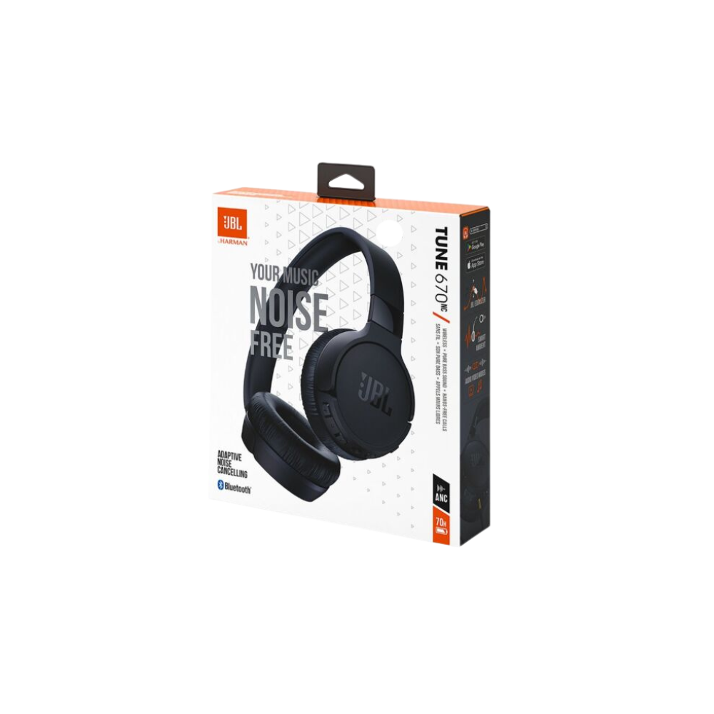tune770headphones standing in the center of the photo against a white background.