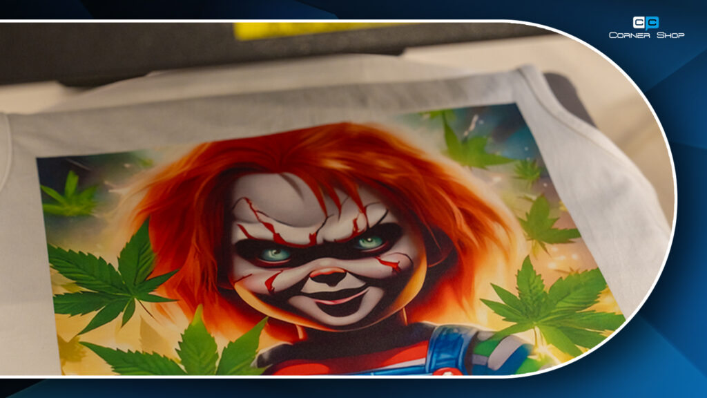 Custom printing t-shirt